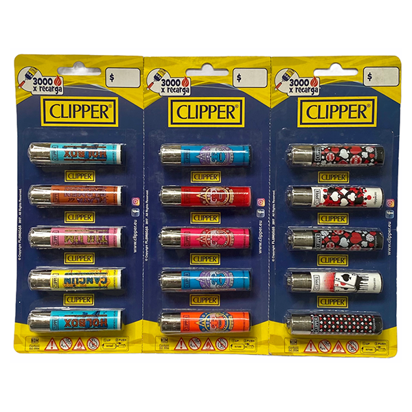 ENCENDEDOR CLIPPER CP11 P1520 (3x5) TIRA C-15