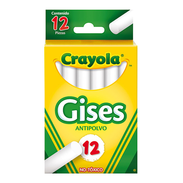 12 Gises Blancos Antipolvo