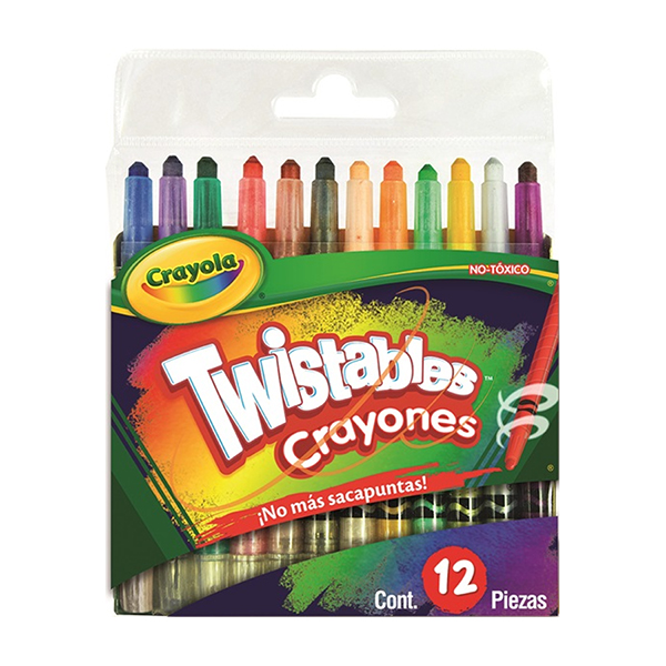 12 Mini Crayones Twistables ®