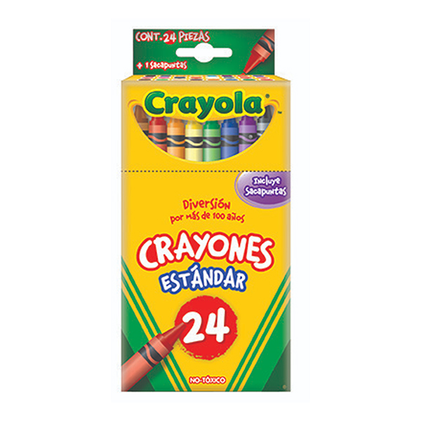 24 Crayones Estándar