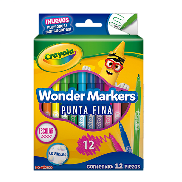 12 Wonder Markers NUEVO