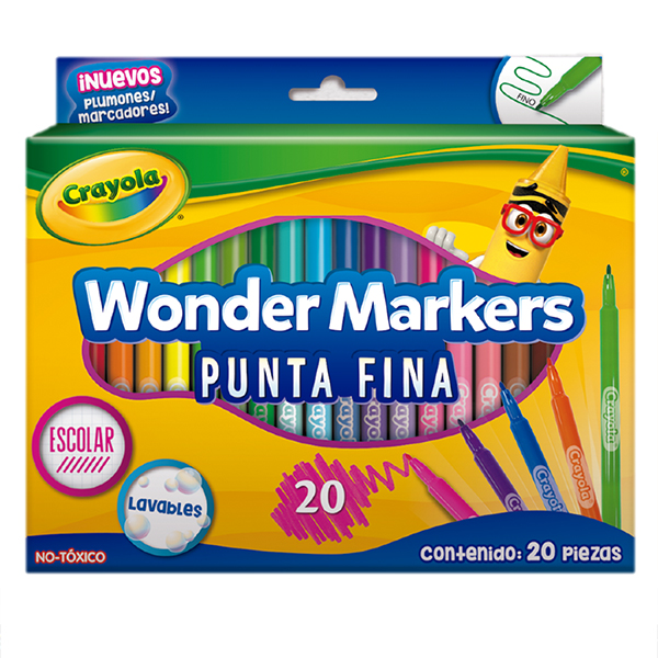 20 Wonder Markers NUEVO