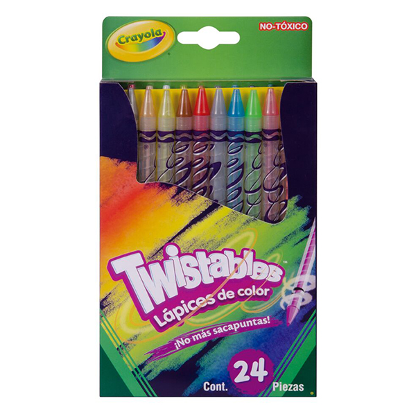24 Lápices de Color Twistables ®