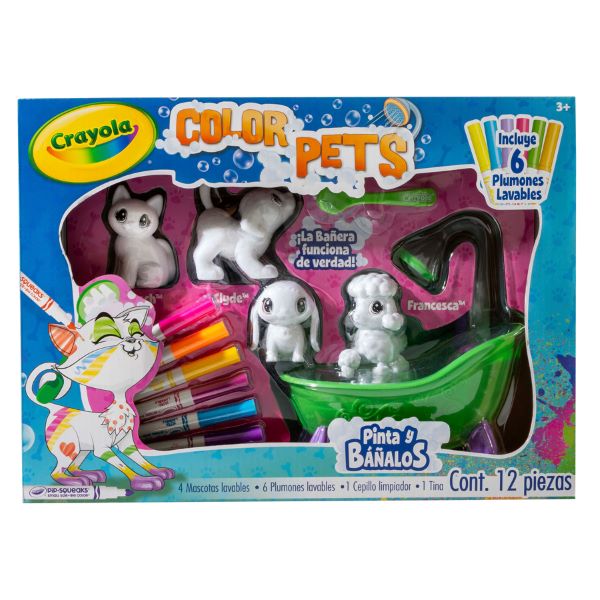 Color Pets Diversión en la bañera