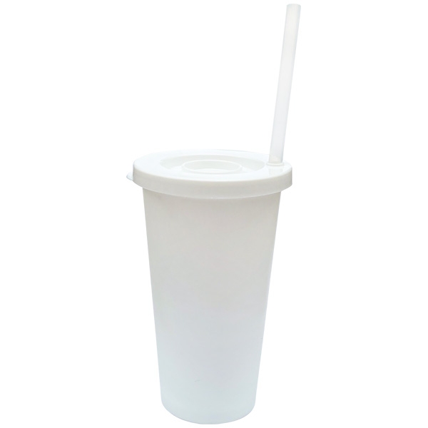 Vaso Reutilizable PILE UP ICE  Blanco Sólido
