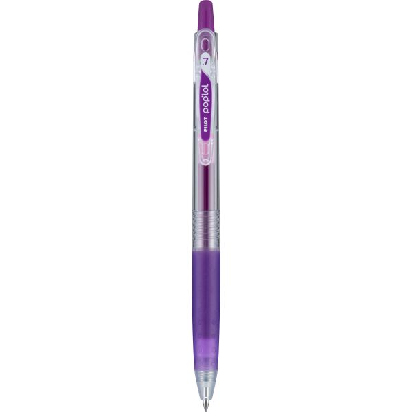 BOLIGRAFO RETRACTIL POP LOL MORADO PUNTO FINO 0.7