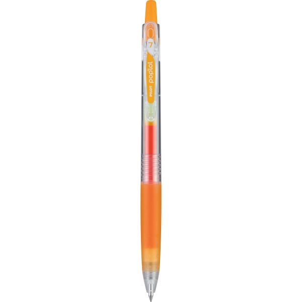 BOLIGRAFO RETRACTIL POP LOL NARANJA ALBARICOQUE PUNTO FINO 0.7
