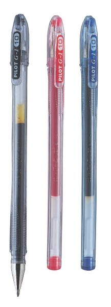 G-1 TINTA DE GEL AZUL PUNTA RODANTE 1.0 MM