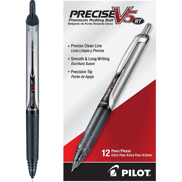 BOLIGRAFO PRECISE V5 RETRACTIL NEGRO EXTRA FINO