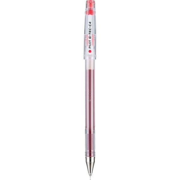 Estilógrafo G-TEC-C, color rojo, punto ultra fino (0.4 mm.)