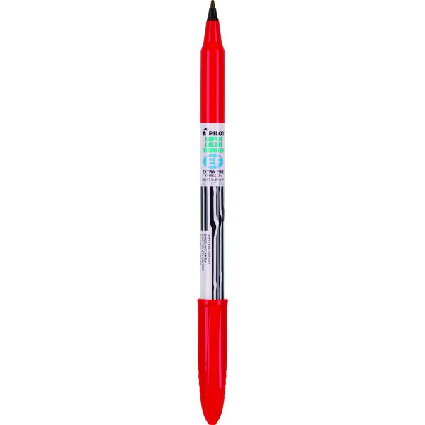 Marcador permanente SCA-EF, color rojo, punta extra fina