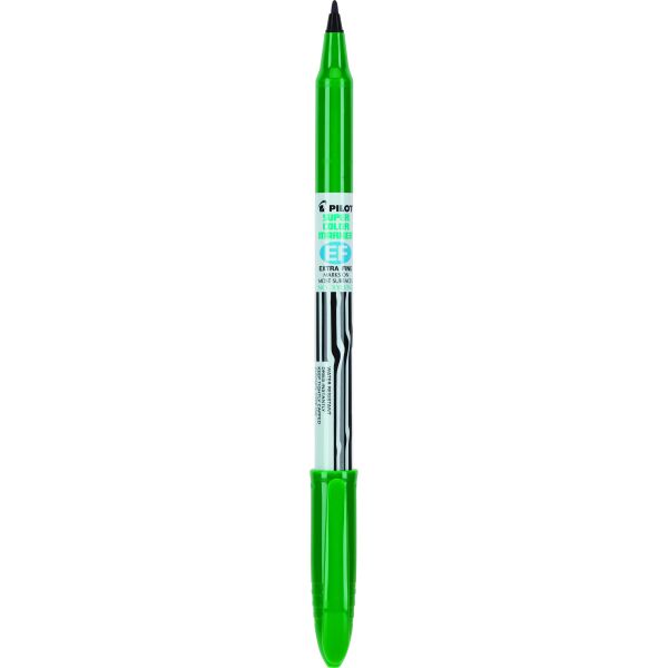 Marcador permanente SCA-EF, color verde, punta extra fina
