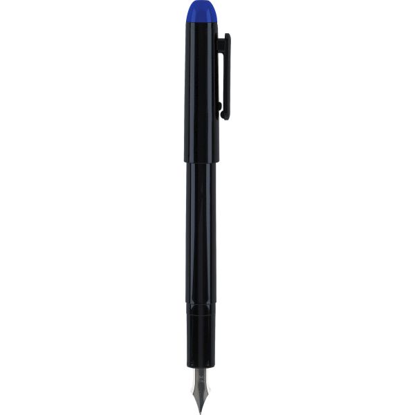 Pluma fuente Varsity, tinta líquida color azul, punto mediano, para promocional