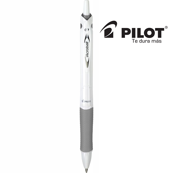 Acroball Pure White, acentos plata