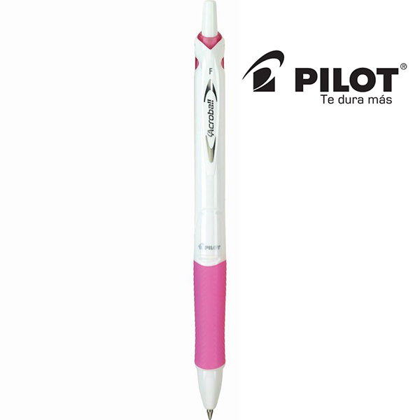 Acroball Pure White, acentos rosa
