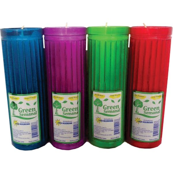 GREEN MEDIANO DE PLASTICO Caja 12